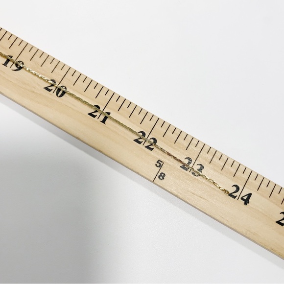 Vintage Lisner Signed Gold Tone Serpentine Slinky Snake Chain Necklace 24" - Picture 9 of 9